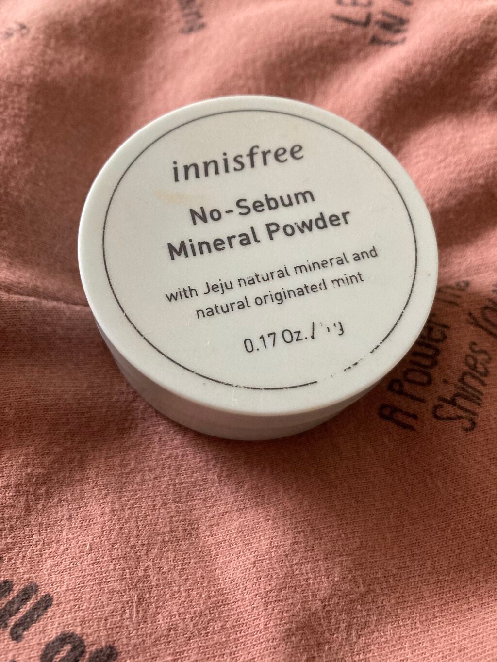 ノーセバム ミネラルパウダー N/innisfree/ルースパウダーを使ったクチコミ(1枚目)