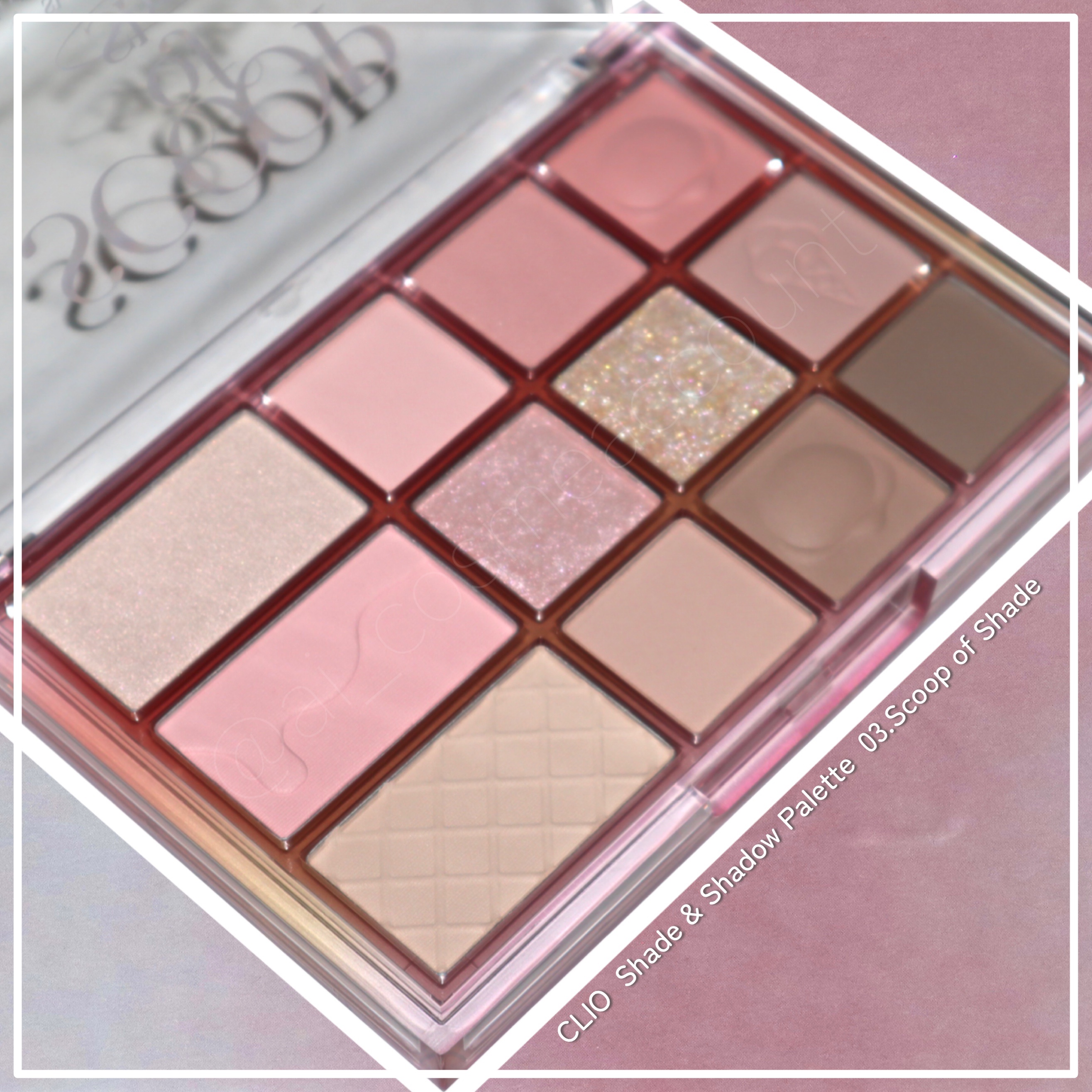 シェード アンド シャドウ パレット/CLIO/アイシャドウパレットを使ったクチコミ（2枚目）