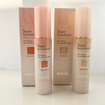 スーパーサンシールド ブライトヴェール/ACSEINE/化粧下地を使ったクチコミ(5枚目)