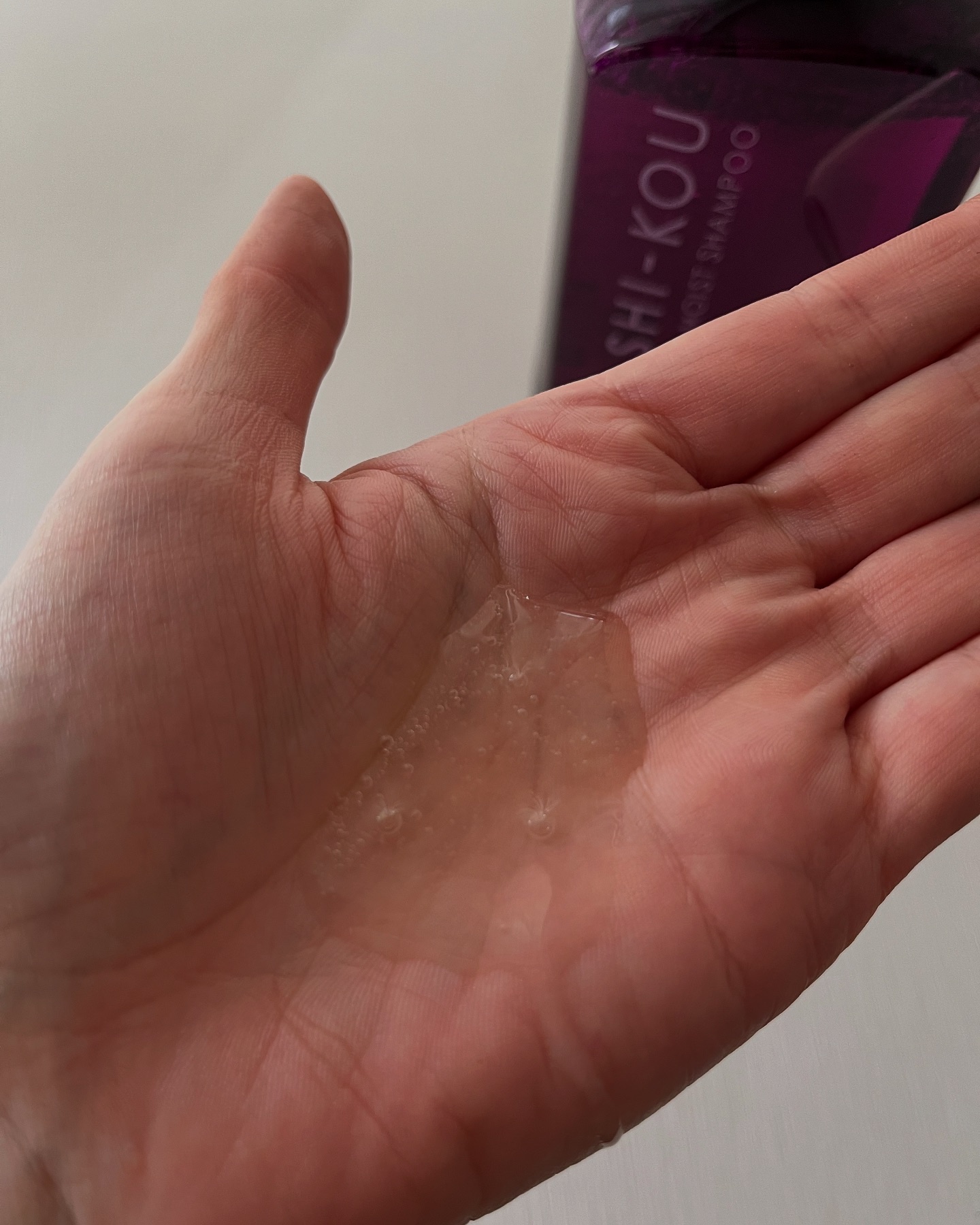 SHI-KOU モイスト シャンプー/トリートメント/紫光/市販シャンプーを使ったクチコミ（3枚目）