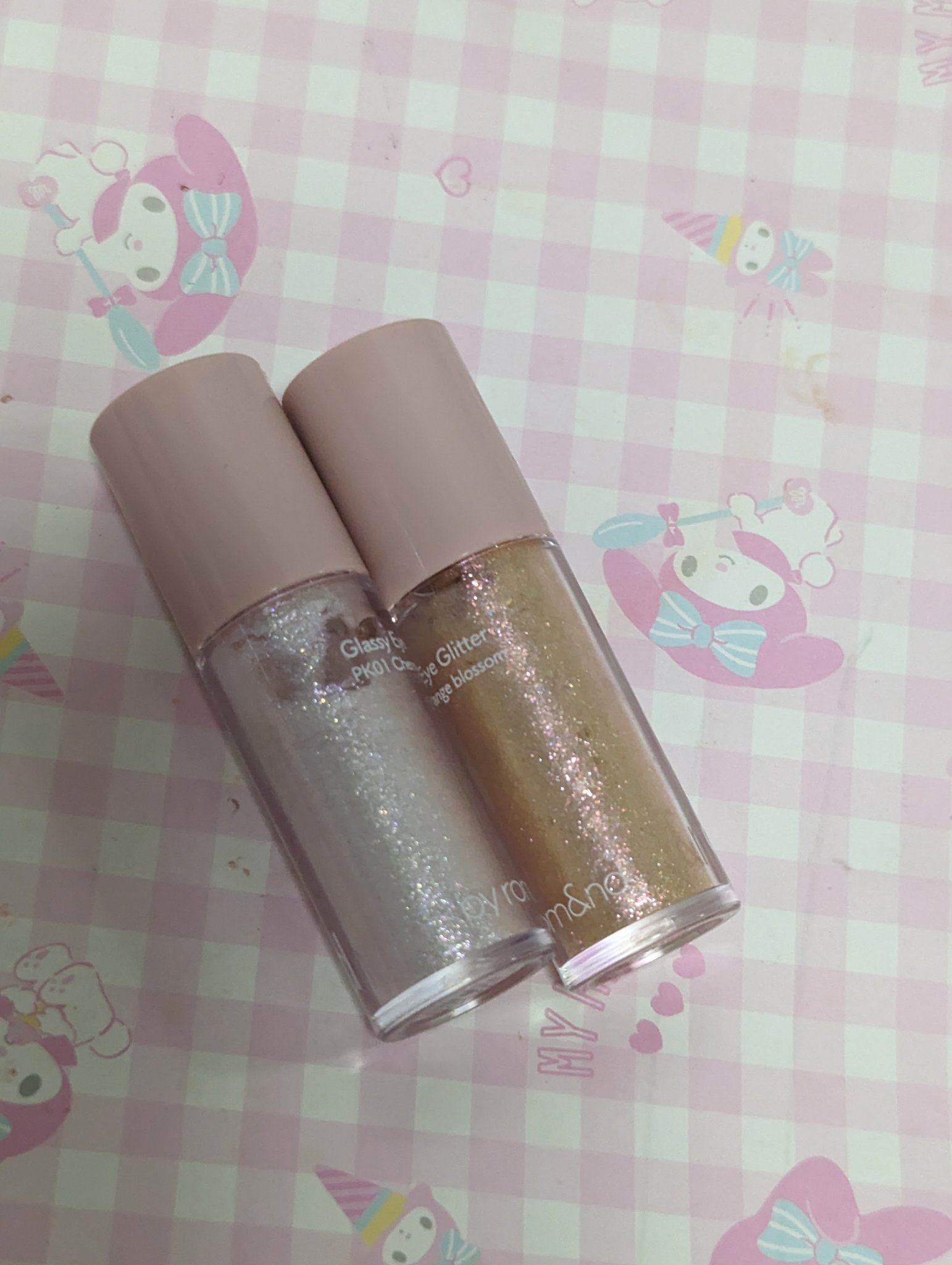 アンドバイロムアンド　グラッシーアイグリッター/&nd by rom&nd/グリッターを使ったクチコミ（3枚目）