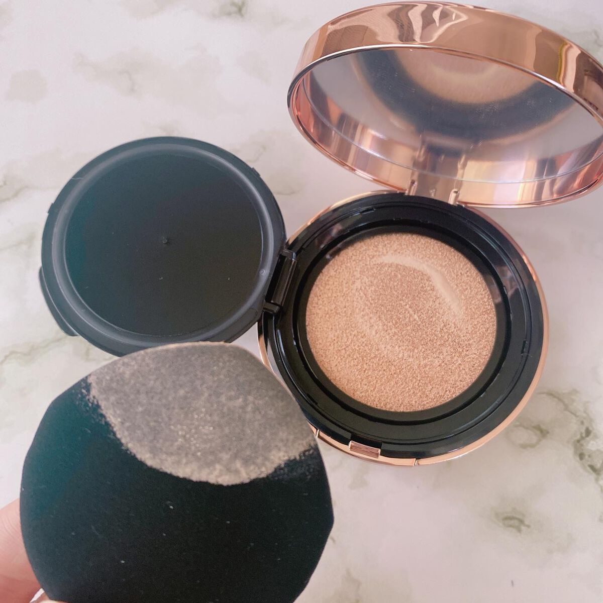 シピシピ フィットスキンクッション/CipiCipi/クッションファンデーションを使ったクチコミ(4枚目)