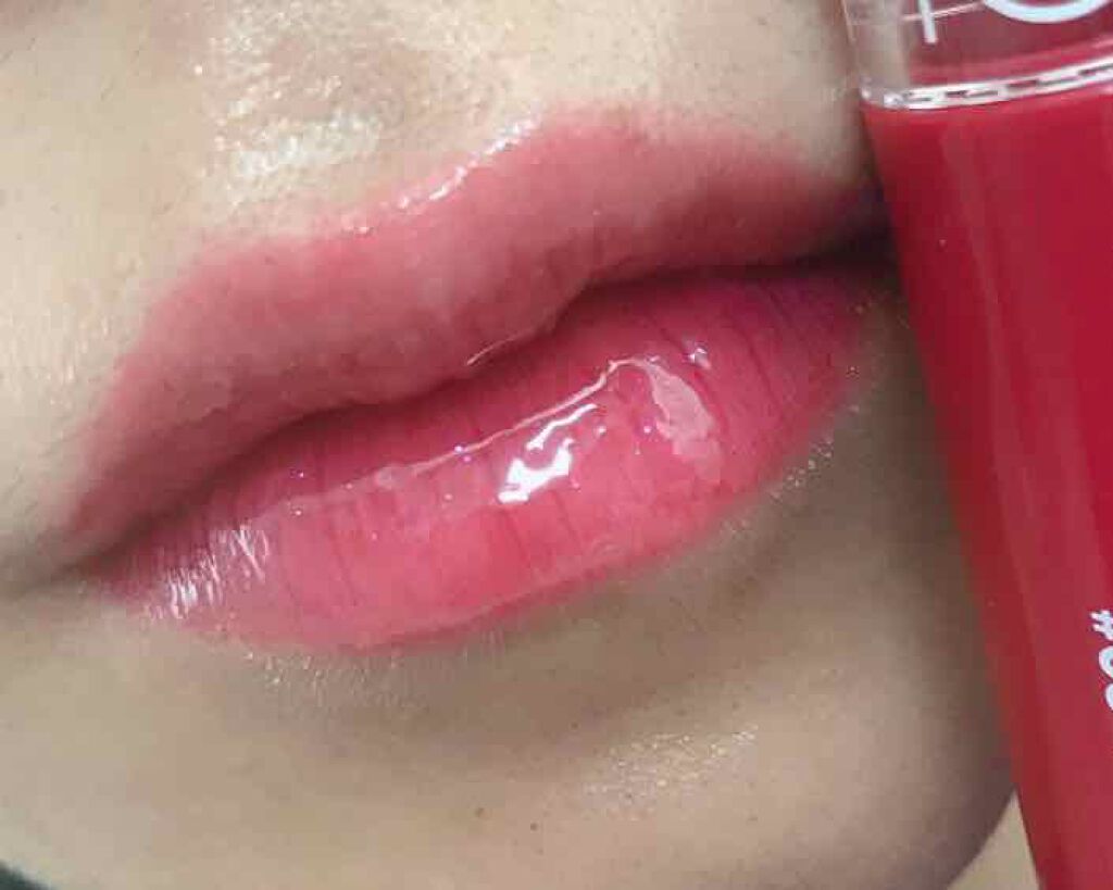 グラスティングウォーターティント/rom&nd/リップティントを使ったクチコミ(3枚目)