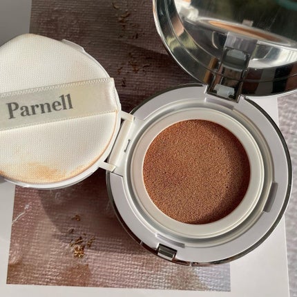 シカマヌ セラム クッションファンデ/parnell/クッションファンデーションを使ったクチコミ(4枚目)