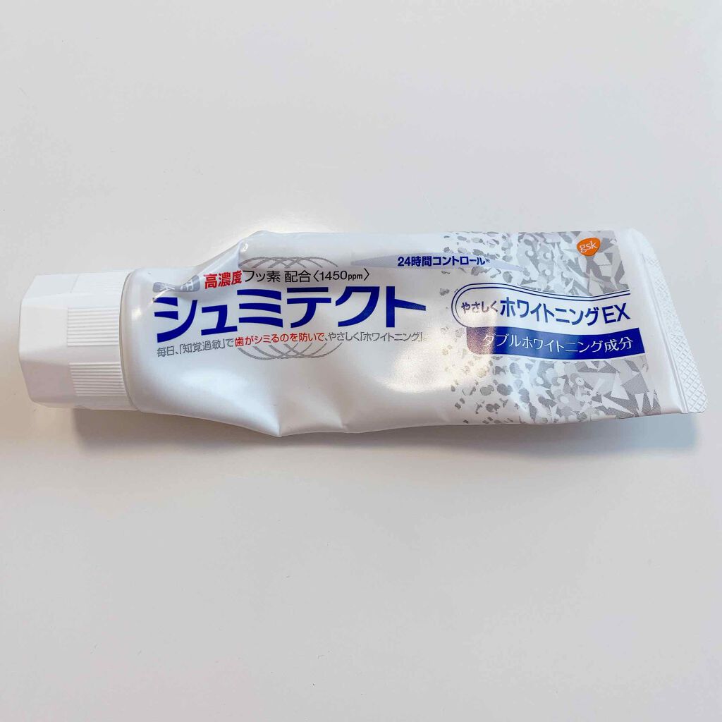 シュミテクト やさしく ホワイトニング/シュミテクト/歯磨き粉を使ったクチコミ(1枚目)
