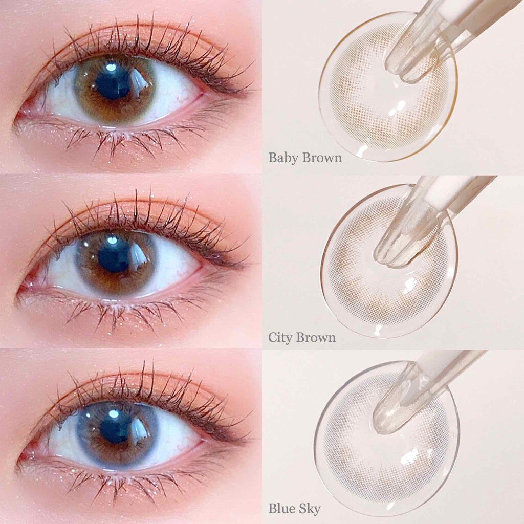 SUGAR PASTEL i/蜜のレンズ/カラーコンタクトレンズを使ったクチコミ（1枚目）