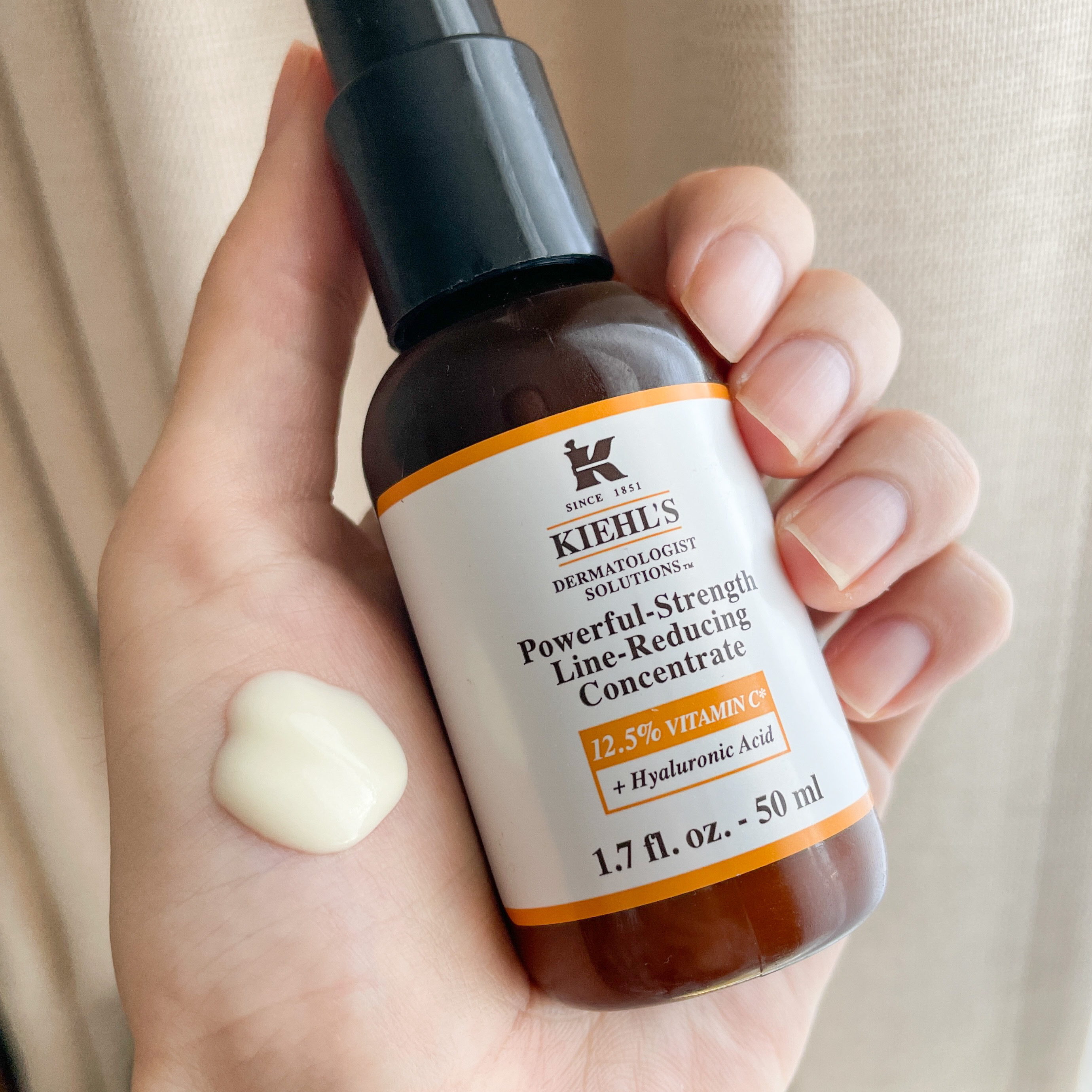 DS ライン コンセントレート 12.5 C 50ml/Kiehl's/美容液を使ったクチコミ（2枚目）