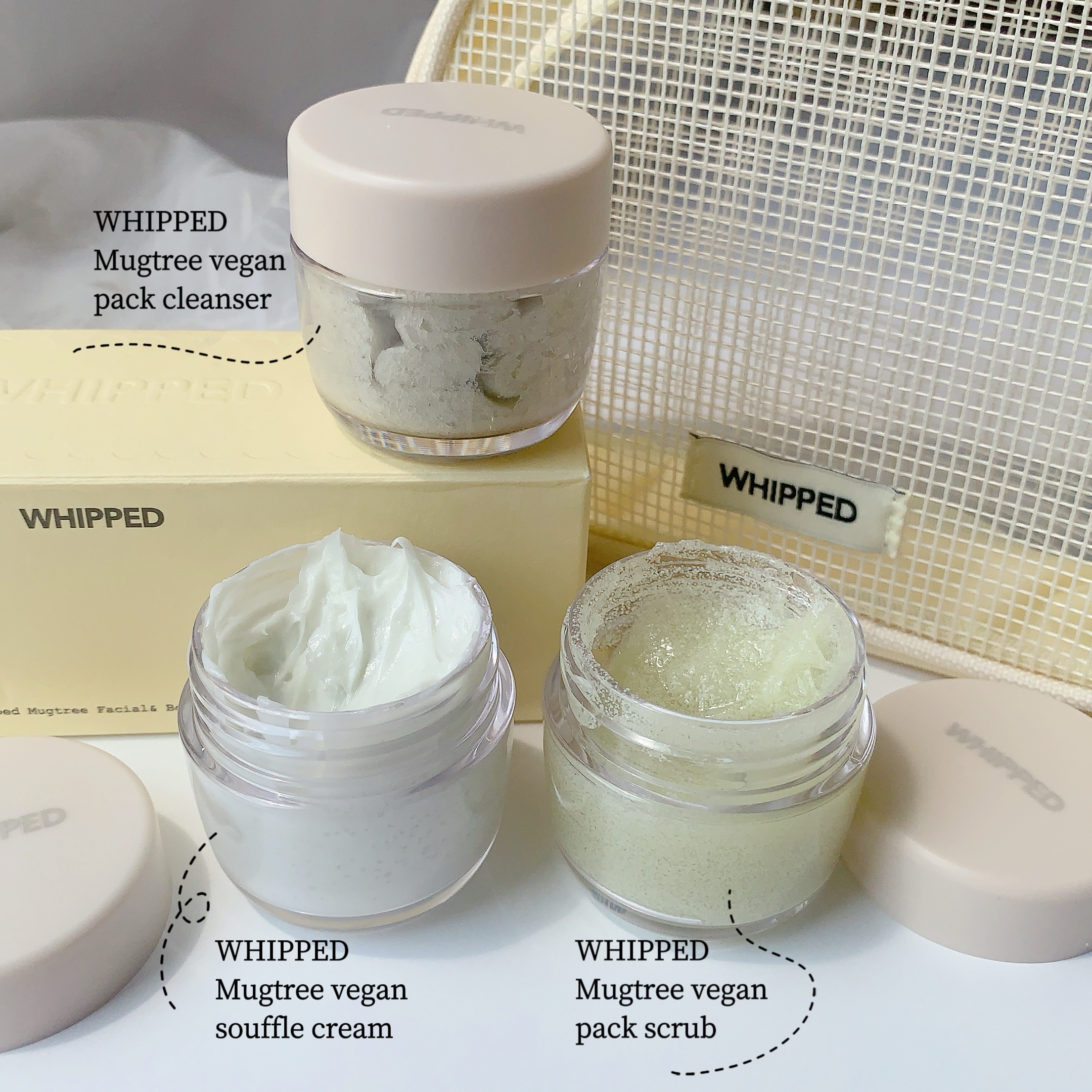 マグツリーフェイシャル＆ボディフルケアトラベルキット/WHIPPED/スキンケアキットを使ったクチコミ（2枚目）