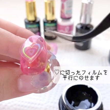 ネイルシール/セリア/ネイルシールを使ったクチコミ(4枚目)