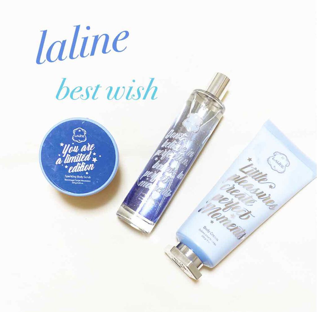 ベストウィッシュ スパークリング ボディスクラブ/Laline/ボディスクラブを使ったクチコミ(1枚目)