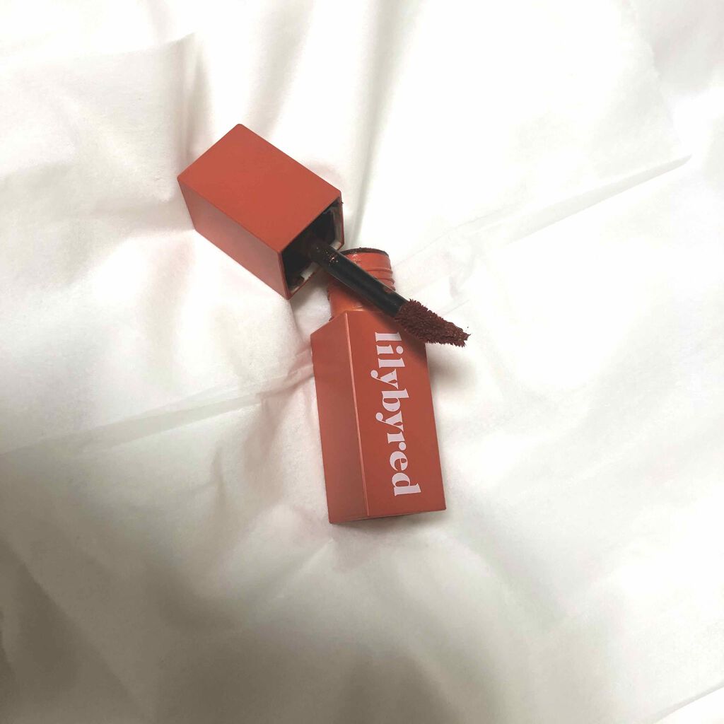 ムードライアー ベルベットティント/lilybyred/リップティントを使ったクチコミ(2枚目)