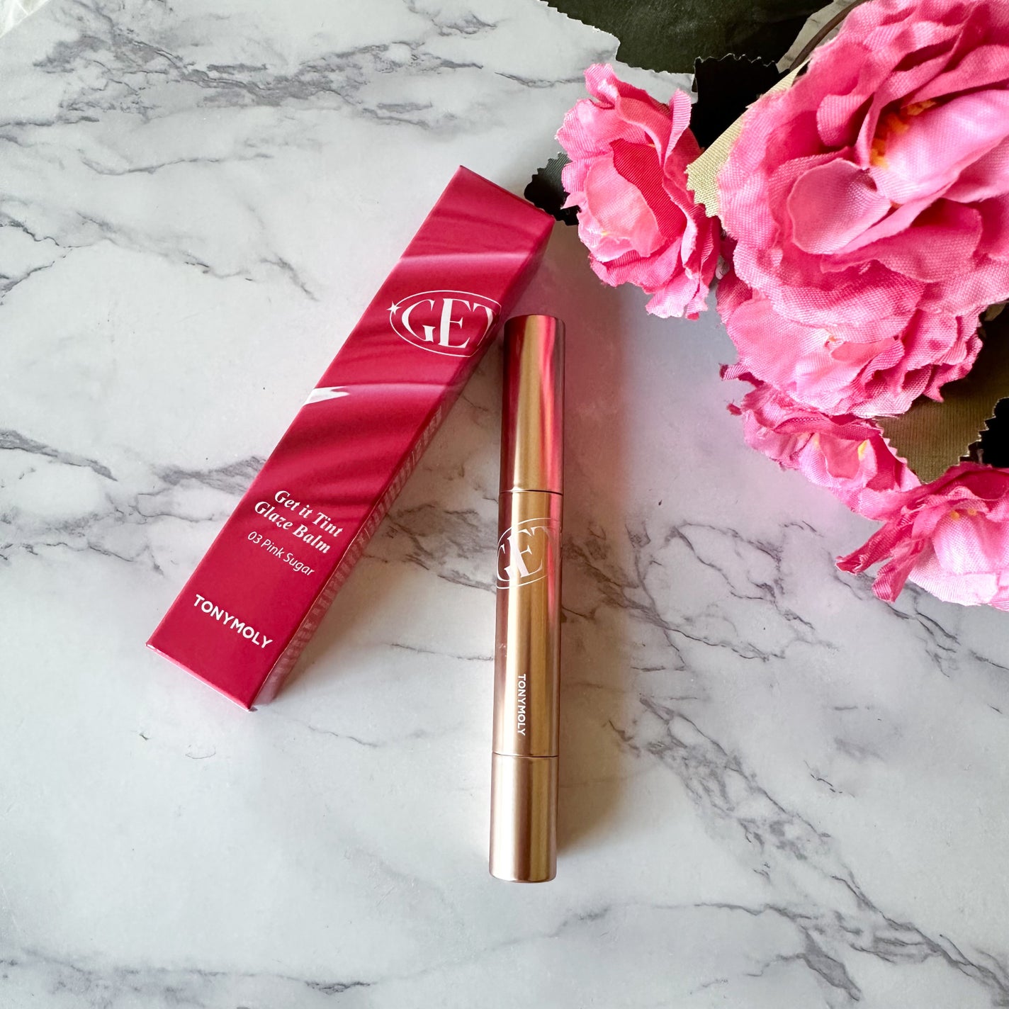 ゲットイットティントグレーズバーム/TONYMOLY/リップティントを使ったクチコミ(1枚目)