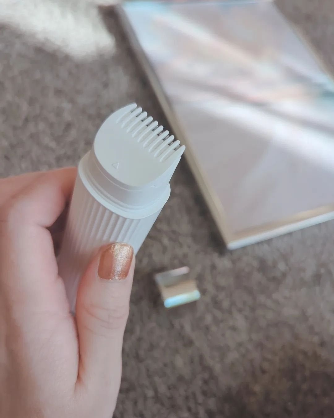 chia@フォロバ強化中 on LIPS 「ANLAN【2in1シェーバー】2つのタイプの刃が一体型でコン..」(3枚目)