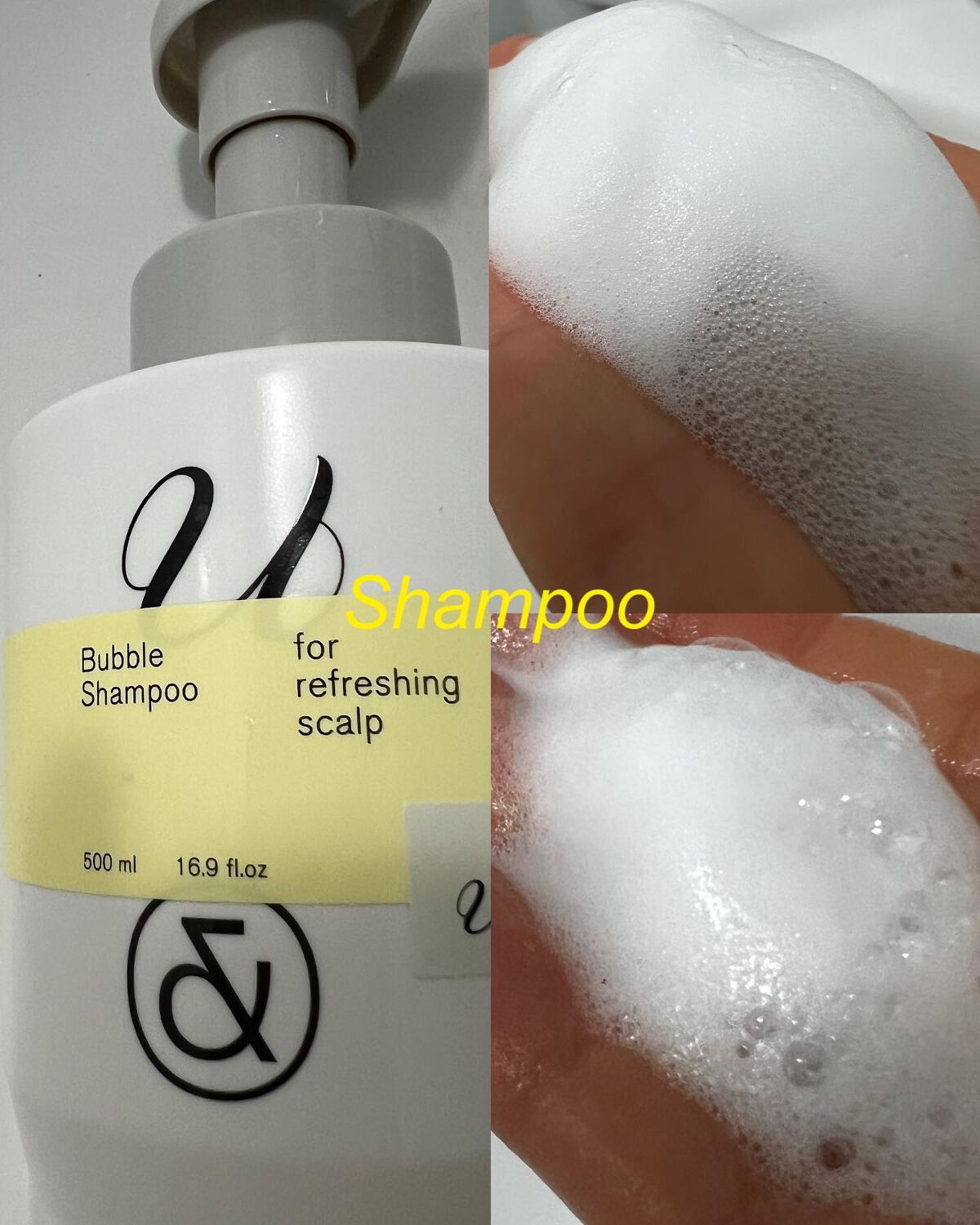 バブルシャンプーフォーリフレッシュスカルプ/urbanand/市販シャンプーを使ったクチコミ（3枚目）