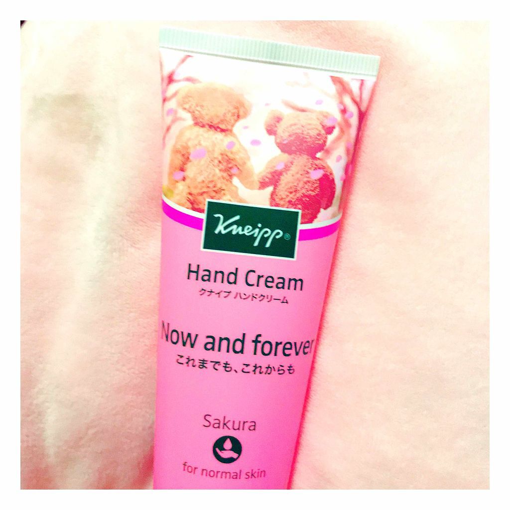クナイプ ハンドクリーム サクラの香り/クナイプ/ハンドクリームを使ったクチコミ（1枚目）