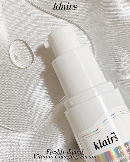 フレッシュリージュースドビタミンチャージングセラム(30ml)/Klairs/美容液を使ったクチコミ(3枚目)