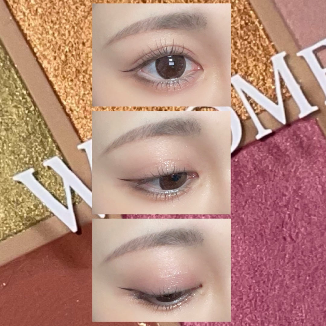 フーミー 時計回りパレット/WHOMEE/アイシャドウパレットを使ったクチコミ(6枚目)