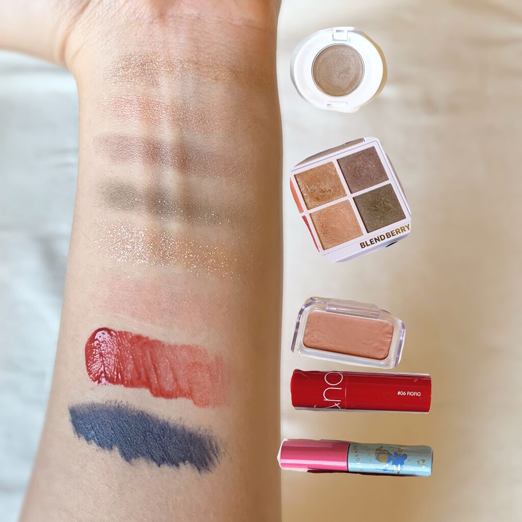 ベストティントエディション ミニリップキット/rom&nd/リップティントを使ったクチコミ（3枚目）