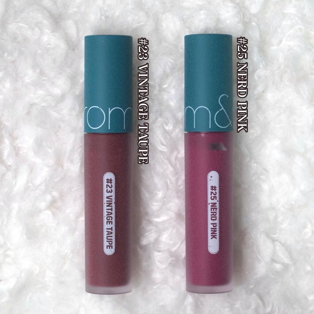 ゼロベルベットティント/rom&nd/リップティントを使ったクチコミ(2枚目)