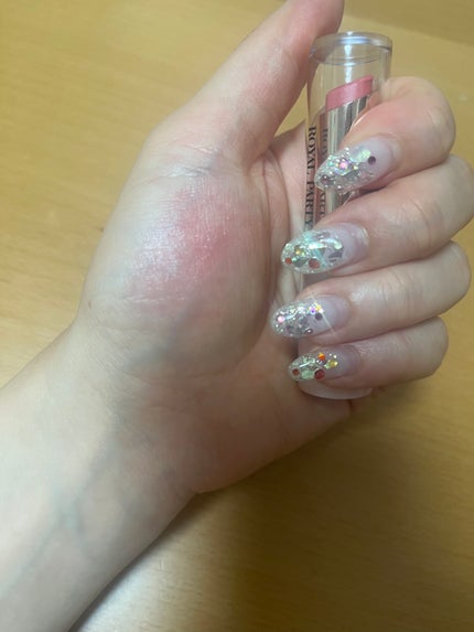 ロイヤルパーティー リップスティック/DAISO/口紅を使ったクチコミ(3枚目)