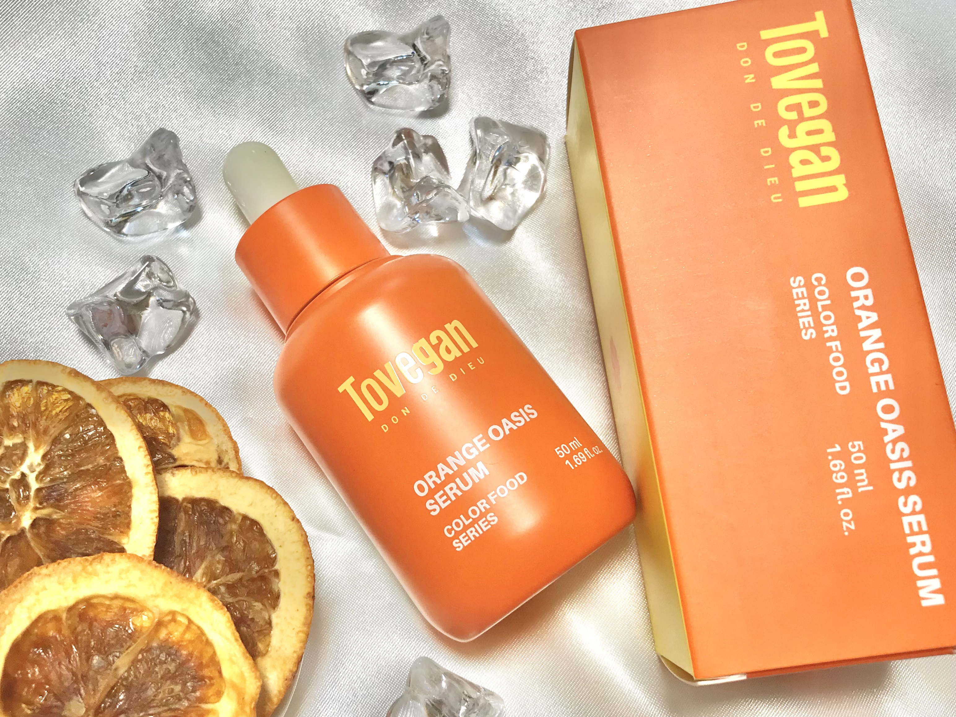 カラーフードシリーズオレンジオアシスセラム/Tovegan/美容液を使ったクチコミ（1枚目）