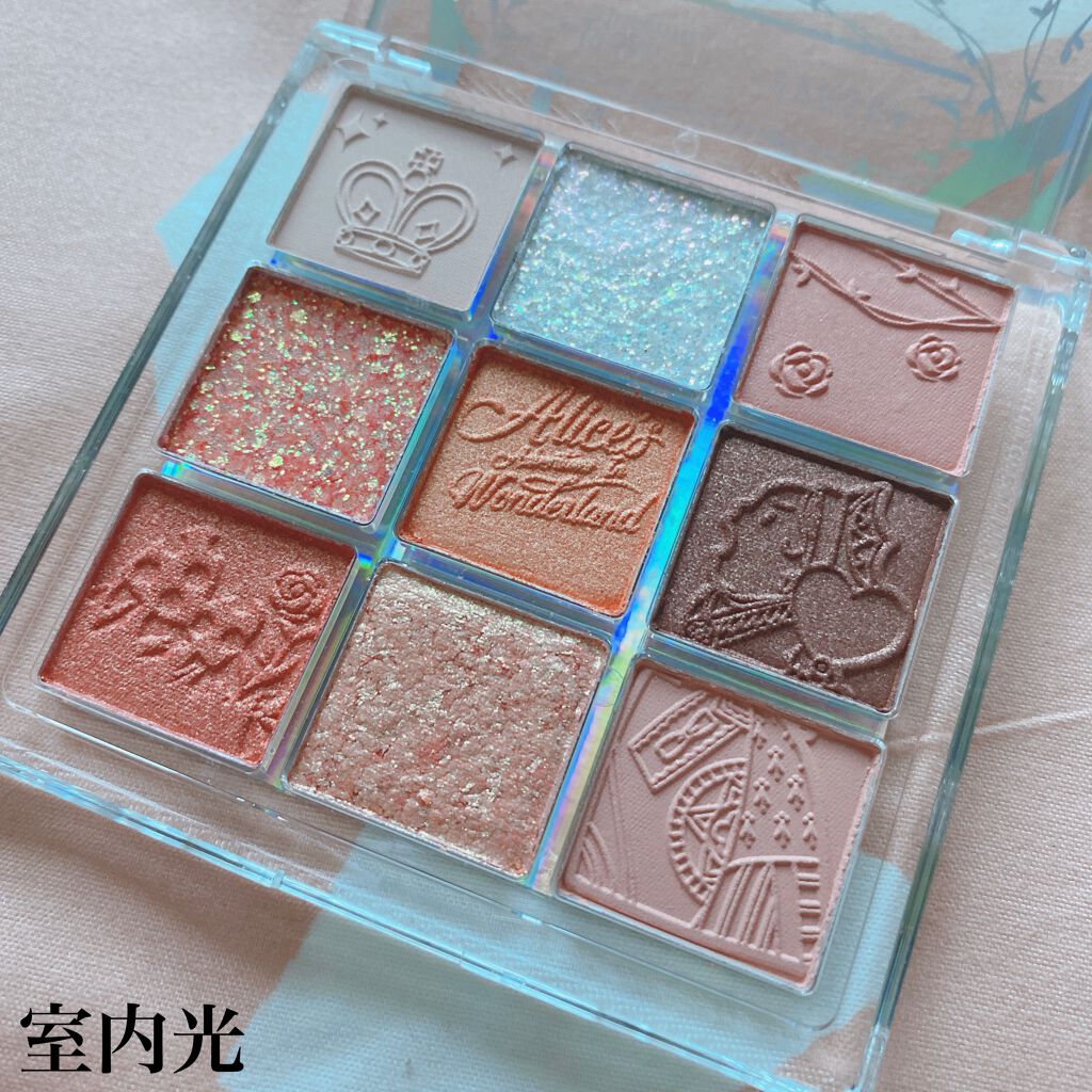 クォーツ 9色アイシャドウパレット(ドリームランドアイシャドウ)/ZEESEA/アイシャドウパレットを使ったクチコミ（2枚目）