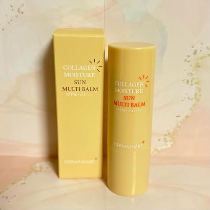 コラーゲンモイスチャーSUNマルチバーム/DERMASHARE/日焼け止めスティックを使ったクチコミ(2枚目)