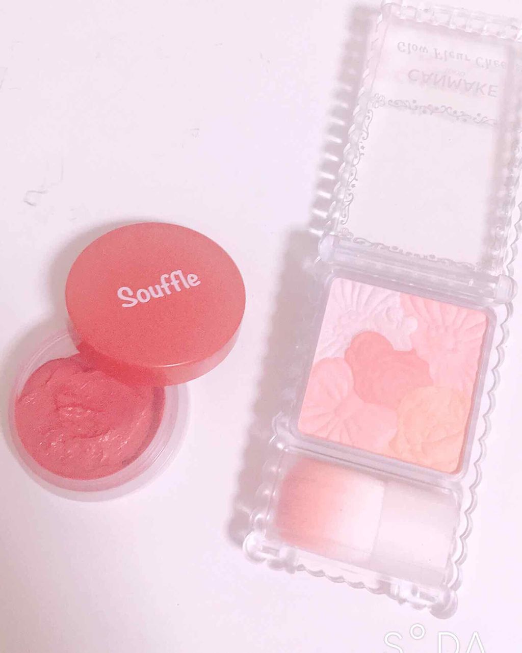 マットフルールチークス/キャンメイク/パウダーチークを使ったクチコミ（2枚目）