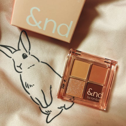 アンドバイロムアンド メロウアイパレット/&nd by rom&nd/アイシャドウパレットを使ったクチコミ(1枚目)