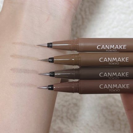 フローレスブロウリキッド/キャンメイク/リキッドアイブロウを使ったクチコミ(4枚目)