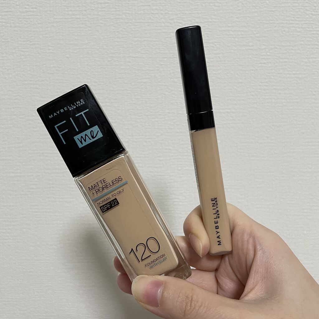 フィットミー リキッドファンデーション R/MAYBELLINE NEW YORK/リキッドファンデーションを使ったクチコミ（1枚目）