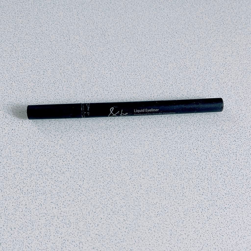 リキッドアイライナー/&be/リキッドアイライナーを使ったクチコミ(1枚目)