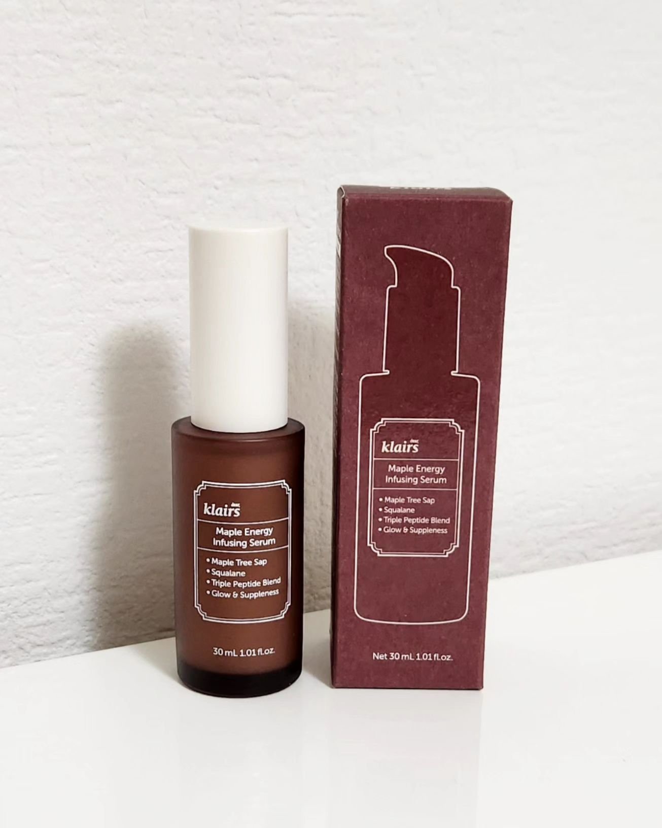 メープルエナジーインフュージングセラム/Klairs/美容液を使ったクチコミ（1枚目）
