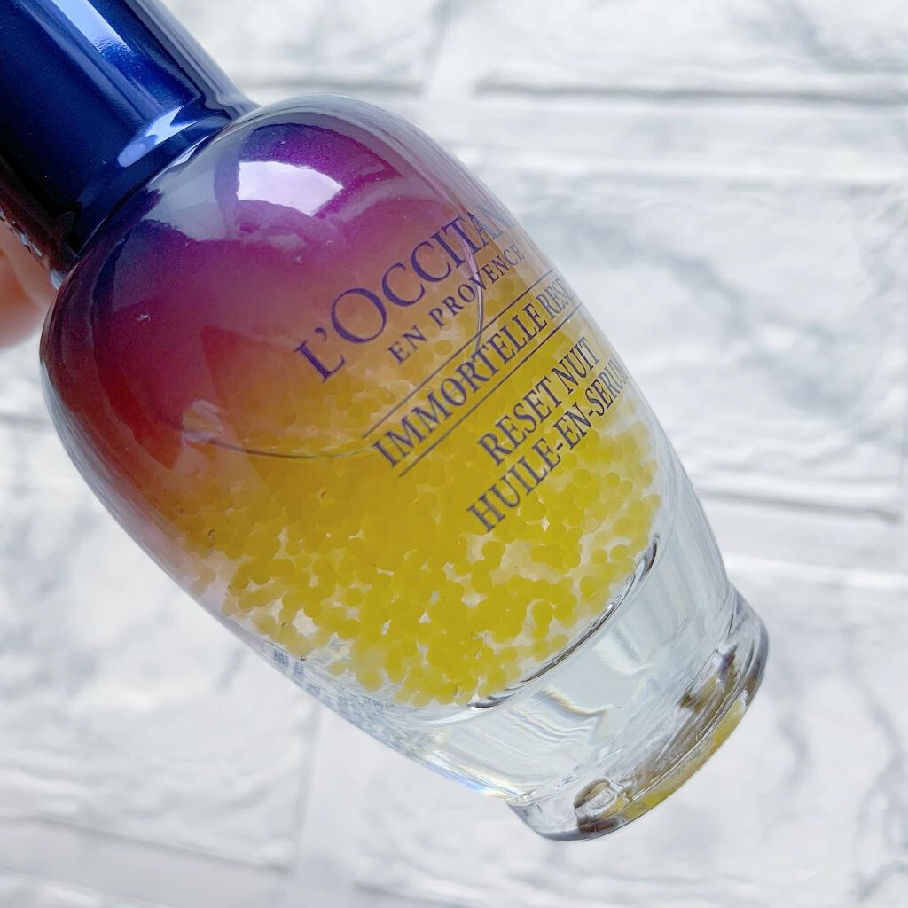 イモーテル オーバーナイトリセットセラム/L'OCCITANE/美容液を使ったクチコミ(3枚目)