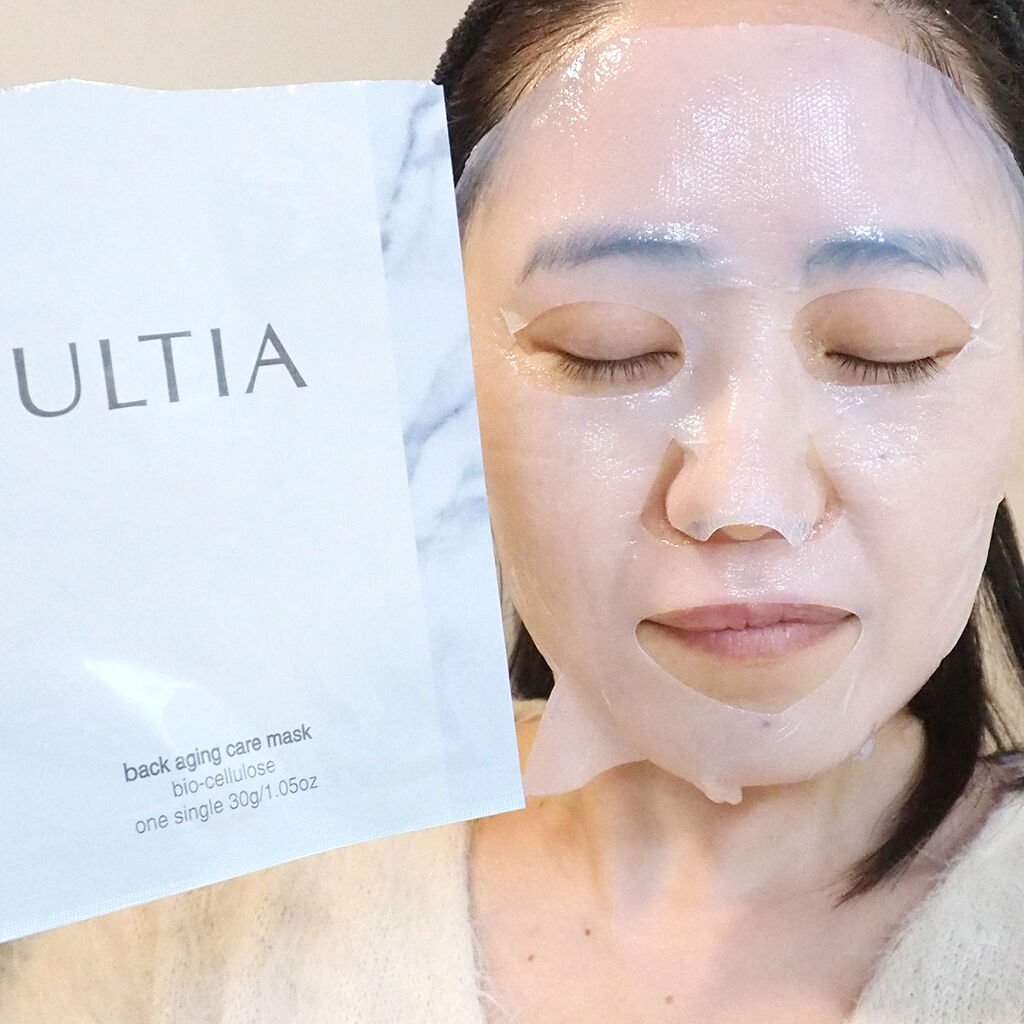 back aging care mask/ULTIA/シートマスク・パックを使ったクチコミ（3枚目）