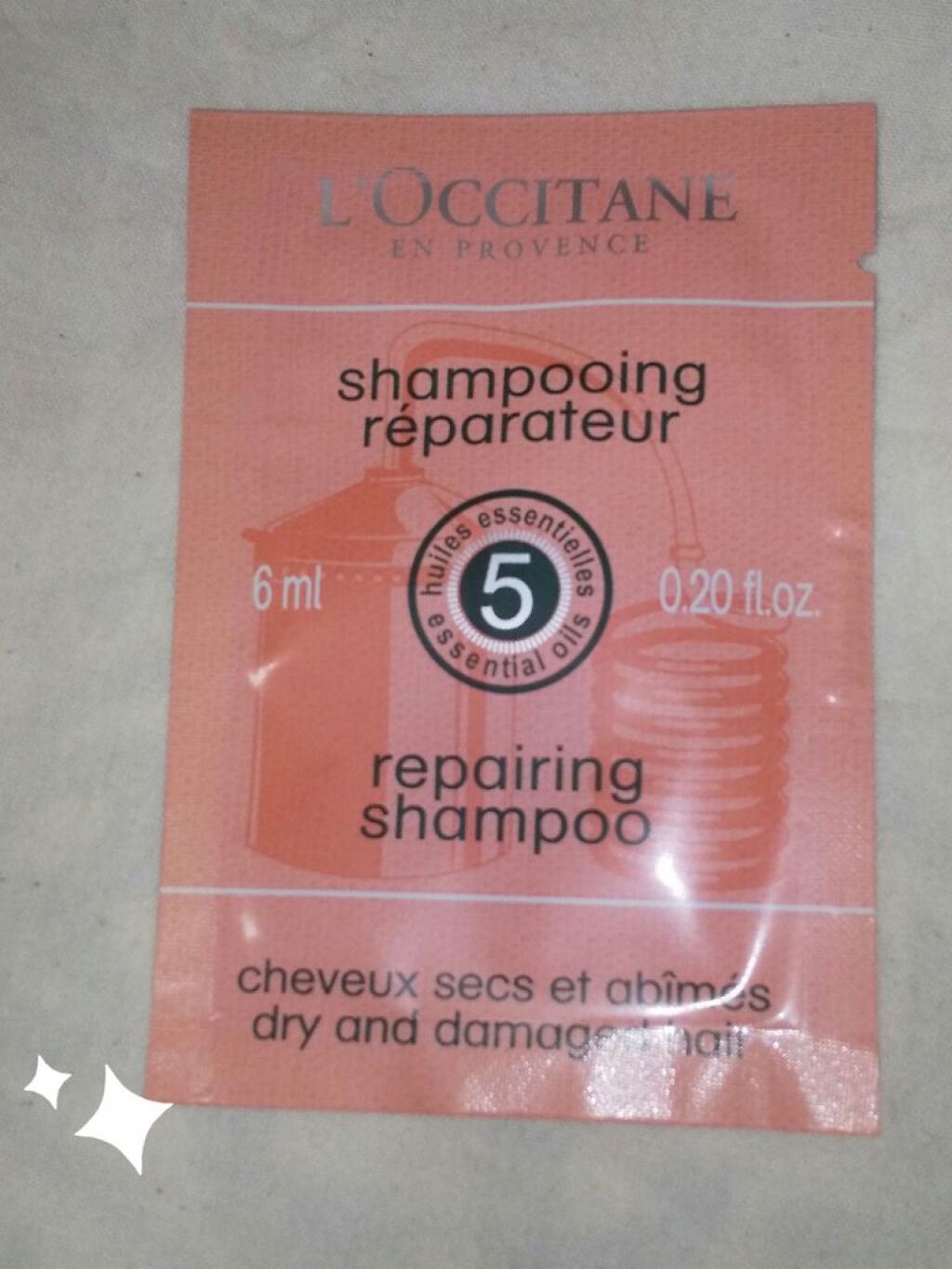 ファイブハーブスリペアリングシャンプー/コンディショナー/L'OCCITANE/シャンプー・コンディショナーを使ったクチコミ(1枚目)