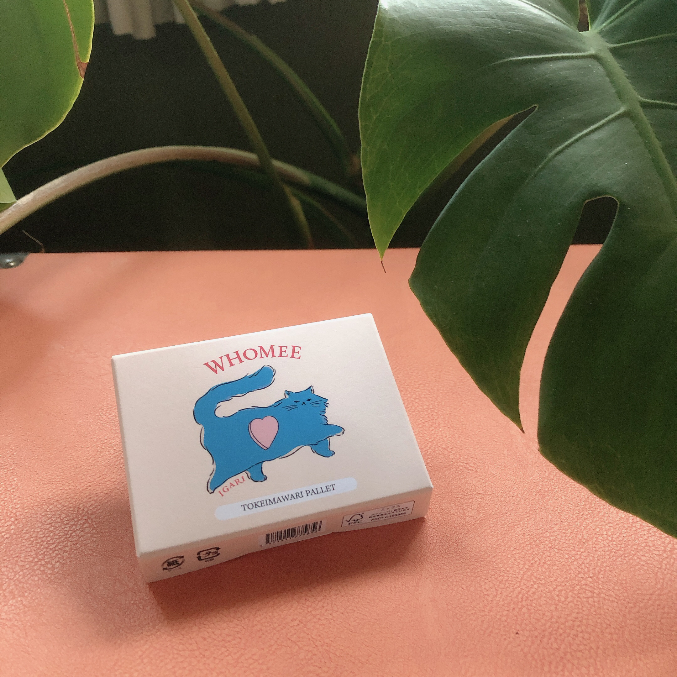 フーミー 時計回りパレット/WHOMEE/アイシャドウパレットを使ったクチコミ（1枚目）