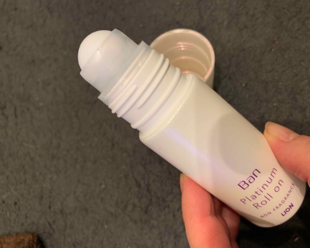 Ban 汗ブロック　プラチナロールオン　無香性/Ban/デオドラント・制汗剤を使ったクチコミ（1枚目）