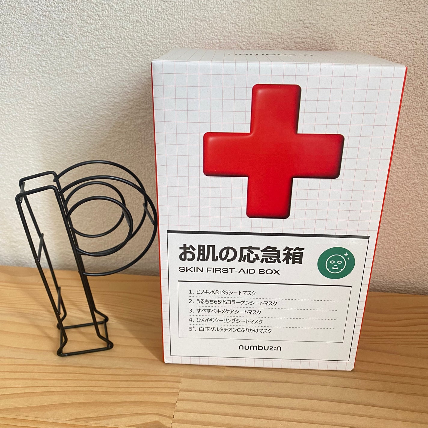 1番 ヒノキ水81%シートマスク/numbuzin/シートマスク・パックを使ったクチコミ(3枚目)