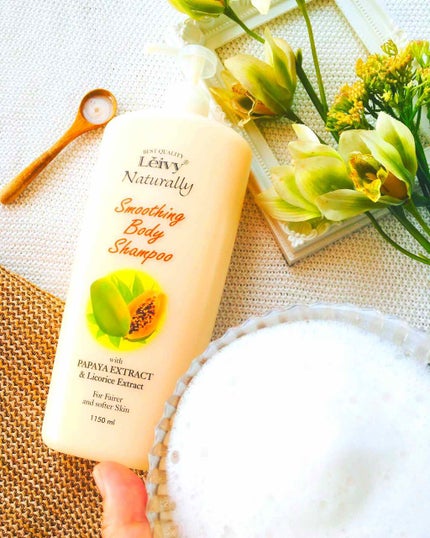 レイヴィー ボディシャンプー パパイヤ/Leivy/ボディソープを使ったクチコミ(2枚目)