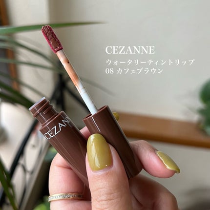 ウォータリーティントリップ/CEZANNE/リップティントを使ったクチコミ(2枚目)