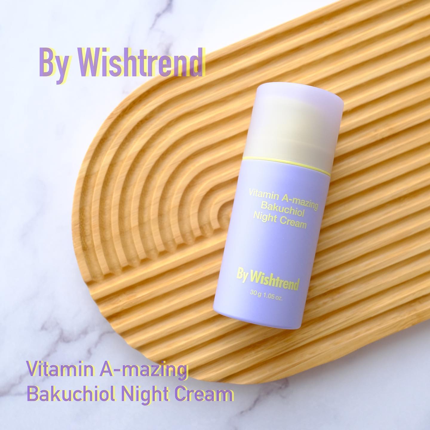 ビタミンA-mazingバクチオールナイトクリーム/By Wishtrend/フェイスクリームを使ったクチコミ（1枚目）