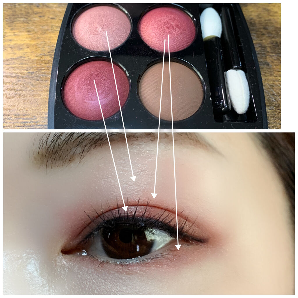 レ キャトル オンブル/CHANEL/アイシャドウパレットを使ったクチコミ（2枚目）