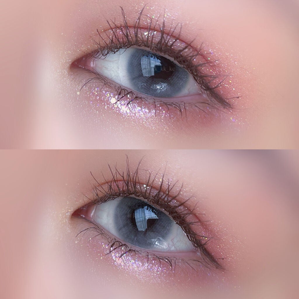 アメリグレー (Amelie Gray)/OLOLA/カラーコンタクトレンズを使ったクチコミ(2枚目)