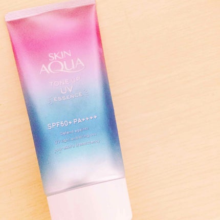 スキンアクア トーンアップUVエッセンス/スキンアクア/日焼け止めクリームを使ったクチコミ(1枚目)