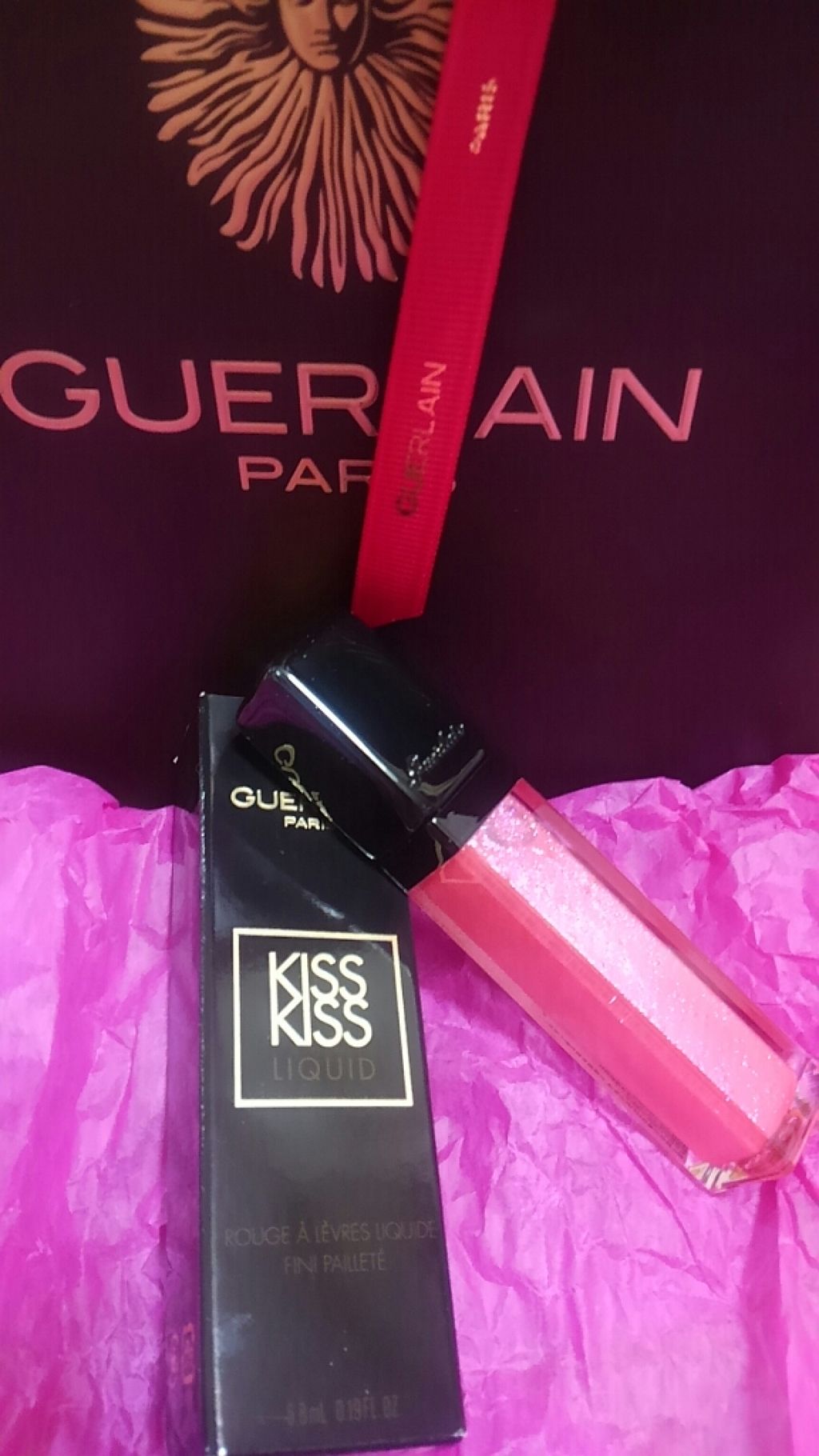 キスキス リクィッド/GUERLAIN/口紅を使ったクチコミ（1枚目）