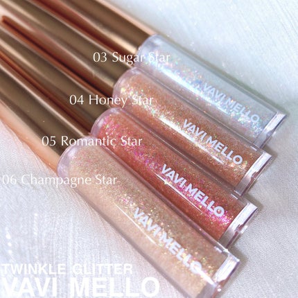 トゥインクルグリッター/VAVI MELLO/グリッターを使ったクチコミ(2枚目)