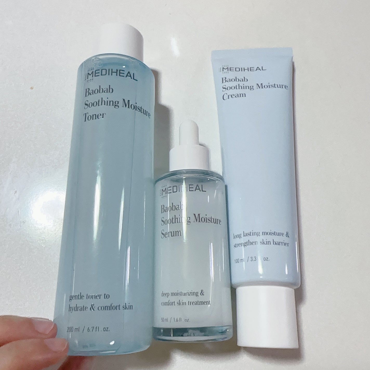 バオバブ スージング モイスチャークリーム/MEDIHEAL/フェイスクリームを使ったクチコミ(2枚目)