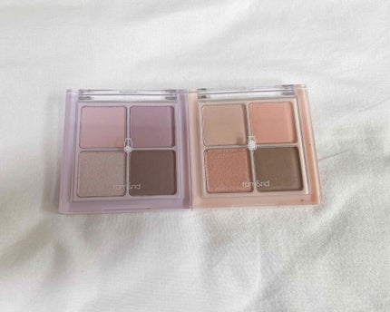 ベターザンアイズ ミルクシリーズ/rom&nd/アイシャドウパレットを使ったクチコミ(1枚目)