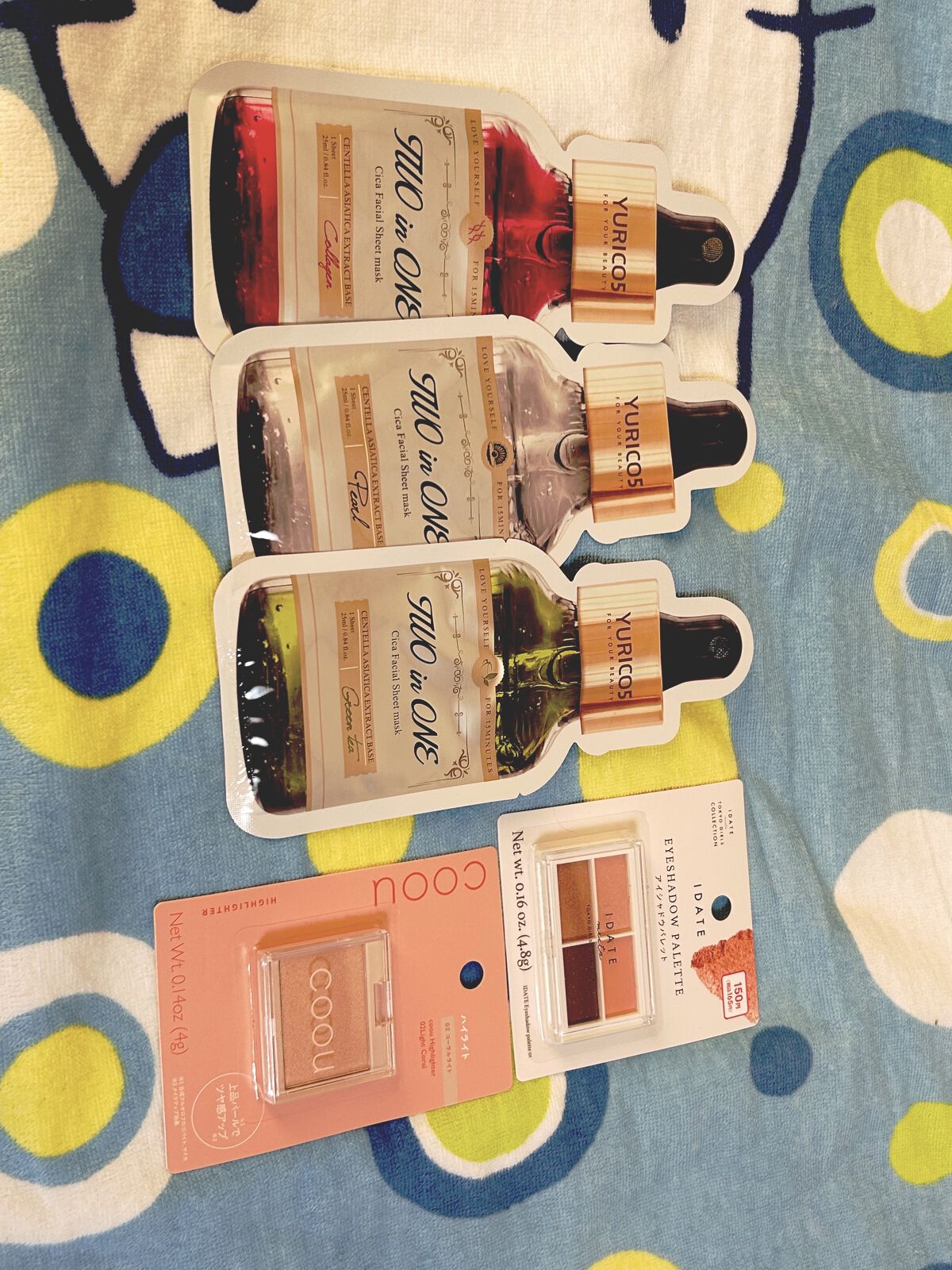 アイデイト アイシャドウパレット 01 コーラルブラウン/IDATE/アイシャドウパレットを使ったクチコミ（1枚目）